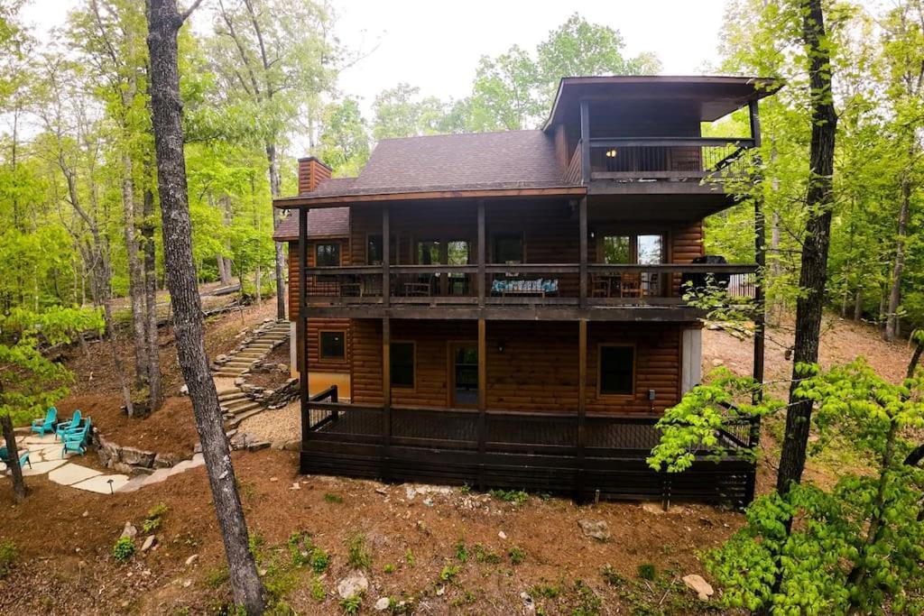Luxe Family Cabin 8 Min To Downtown Blue Ridge Eksteriør billede