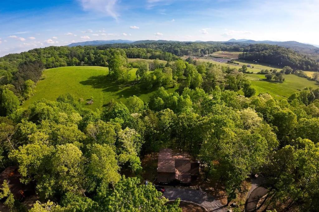 Luxe Family Cabin 8 Min To Downtown Blue Ridge Eksteriør billede