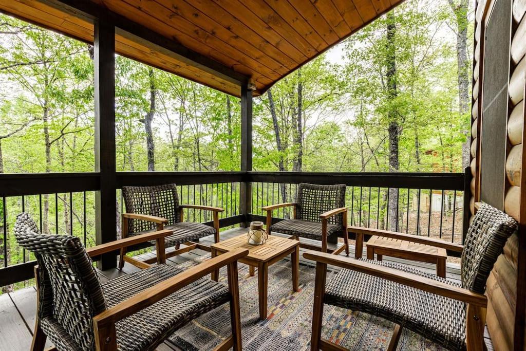 Luxe Family Cabin 8 Min To Downtown Blue Ridge Eksteriør billede