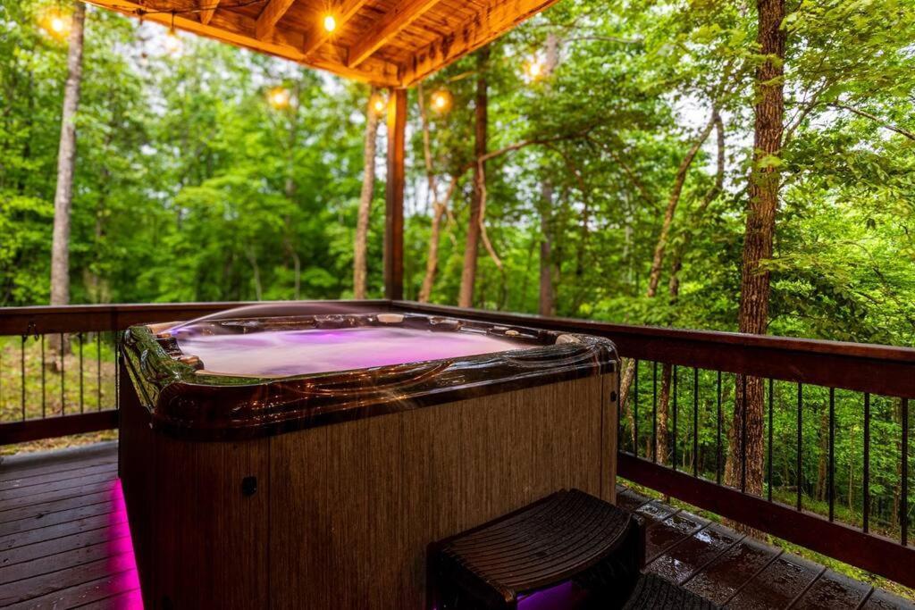 Luxe Family Cabin 8 Min To Downtown Blue Ridge Eksteriør billede
